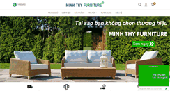 Desktop Screenshot of minhthyfurniture.com